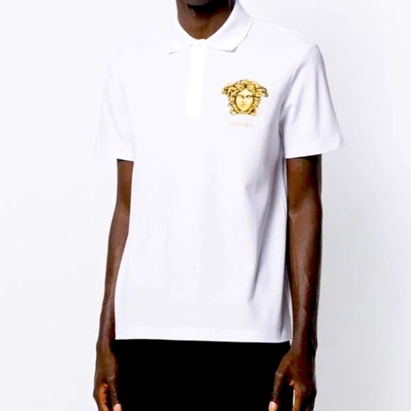 Versace Other - Versace Medusa Pique Polo: NWOT